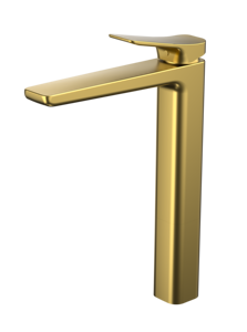 Grifo Monomando para Lavabo Serie 662, Plateado Cepillado/Gris Metálico/Dorado Champaña, Grifo de Baño de Montaje en Encimera, Ducha Comercial, OEM - Product Image 6