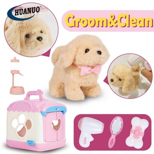I bambini fanno finta di giocare a cane casa carina peluche cartone animato che abbaia cane che cammina giocattolo peluche cane - Product Image 2