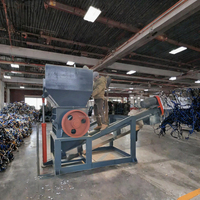 Broyeur de déchets plastiques à double arbre, déchiqueteuse industrielle RDF pour le recyclage des déchets solides