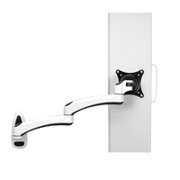 Support mural pliable pour clavier en alliage d'aluminium à double usage, pivotant à 360 degrés, 60*18,5 cm (en stock)