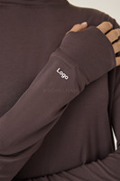 Ensemble de survêtement 2 pièces Aschulman pour femme : haut et pantalon respirants, séchage rapide, tenue de sport modeste pour le fitness