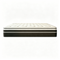 Matelas à ressorts ensachés de qualité supérieure avec soutien orthopédique, tissu respirant, design durable pour appartement et usage domestique