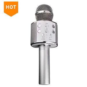 Portable Portable Micro Haut-Parleur Enfants Karaoké Microphone Sans Fil Bluetooth Karaoké Microphone pour Chanter - Product Image 6