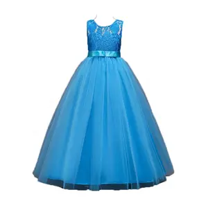 N. ° 9999, Princesa de belleza, vestido de una pieza para niña, flor, fiesta, cumpleaños, niños, vestidos sin mangas