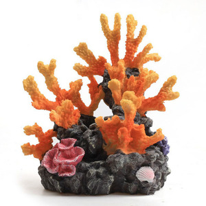 Hete Verkoop Hars Kunstmatige Kleurrijke <span class=keywords><strong>Aquarium</strong></span> Rots Koraal Staues Voor Huisdecoratie - Product Image 1