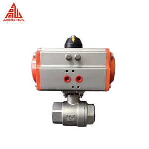Válvula de bola de dos piezas Q11F-1000 WOG de acero inoxidable CF8M CF8 304 316 con rosca de 1/4, 1/2, 3/4, 1, 2, 3, 4 pulgadas - Product Image 5