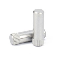Kunden spezifischer Edelstahl gerändelter zylindrischer Pass stift Rändel welle Spielzeug auto achse Pass stift Press montierter Position ierungs stift