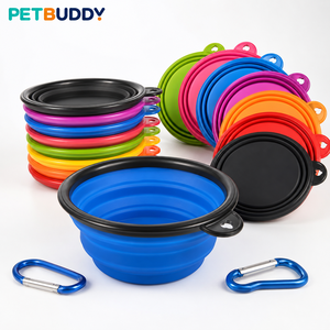 Tazón Plegable de Silicona para Mascotas, Plato de Alimentación Plegable para Perros y Gatos de Viaje - Product Image 6