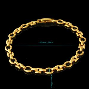 थोक इतालवी गहने, गोल्ड नवीनतम देवियों फैशन कंगन - Product Image 6