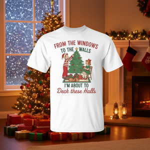 De la fenêtre aux murs, je vais transformer ces salles - T-shirt - Product Image 3