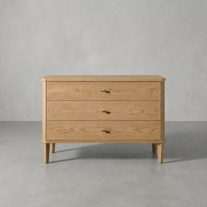 Contemporary Modern Luxury 3-Drawer Nightstand Tall <strong>Skinny</strong> Closed Nightstand Durable <strong>Bedside</strong> <strong>Table</strong> Bedroom Furniture - Product Image 3