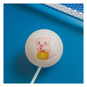 Palline da ping pong all'ingrosso pronte per la spedizione materiale di spedizione veloce ABS ping pong 40 + pallina da ping pong personalizzata senza cuciture