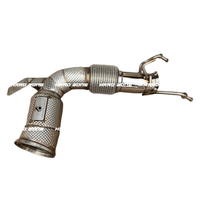Tuyau D pour MINI COOPER S MK3 F54 F55 F56 F57 2.0T Downpipe JCW 2.0T Turbo Pipe 2014 +