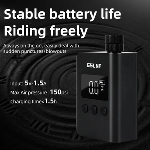Pompe à air électrique sans fil IRONDONKEY pour vélo, portable, 80-130 PSI, compresseur d'air, <span class=keywords><strong>gonfleur</strong></span> de pneus de voiture, 25L/min, 120W - Product Image 2