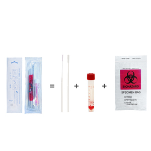 Sterile Disposable Lab Supply Microbiology <strong>test</strong> Nylon Flocked Tip Oral Buccal Cervical Throat Nasal Rayon Sampling Swab Stick - Product Image 4