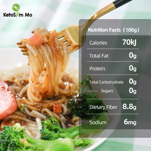 Noodles Shirataki Istantanei Ketoslim <span class=keywords><strong>Mo</strong></span> Senza Zucchero ad Alto Contenuto di Fibre Confezione Grande - Product Image 5