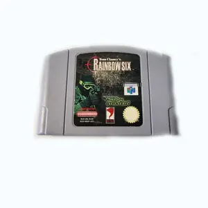 PAL EUR Version Tom Clancy's Rainbow Six N64 Game Cartridge card for Nintendo 64 console