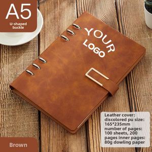 2026 New Arrival Hardcover Custom Luxury Business Office Pu Leather <b>Diary</b> Planner Agenda A5 Journal Notebook - Product Image 2
