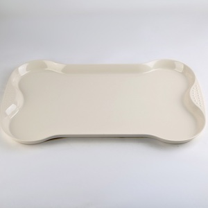 Bandeja de Servir de Melamina con Forma de Hueso, Diseño Moderno Rectangular, Vajilla para Fiestas, Apta para Lavavajillas, Plato de Plástico Duradero y Ecológico - Product Image 2