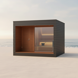 Douche sauna en verre 2-en-1 |   Relaxation à la vapeur + Rafraîchissement sous la douche en un seul espace - Product Image 1