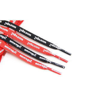 Dây giày in chữ tùy chỉnh Yrunfeety, in phẳng hai mặt, dành cho giày Supre, giày thể thao AF1, giày nam - Product Image 4