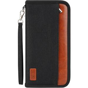 Cartera Premium para Viajes, Estuche para Tarjetas de Crédito, Bolsa para Documentos, Porta Pasaportes Familiar con Bloqueo RFID, Organizador de Pasaportes - Product Image 1