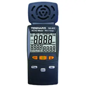 Compteur de formaldéhyde TM-802 Tenmars Testeur de formaldéhyde à l'air Mesure Rang 0.00-5.00PPM