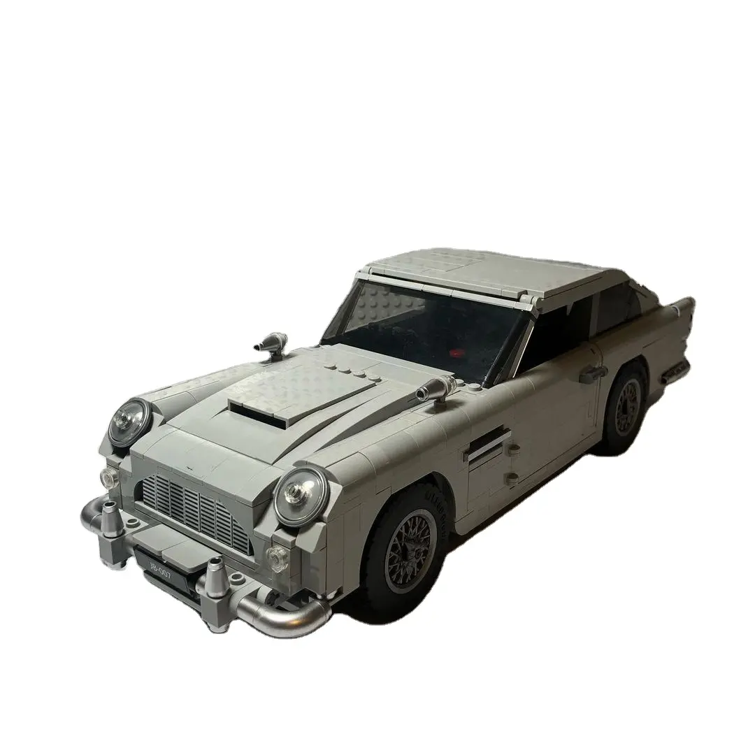 21046 1400 + pçs/set 007 james bond tecnológico, carro, série 10262, blocos de construção, tijolos, criar crianças, modelo, presentes, brinquedos