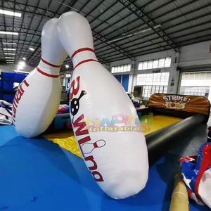 Juegos de bolos con bolas inflables gigantes para niños, para diversión familiar al aire libre, juegos inflables. - Product Image 5