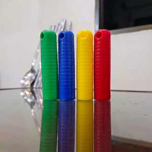 Colorful Plastic Grip Metal Broom Handle <b>Mop</b> Handle Cleaning Tool Pole with Ergonomic Handle for Household Use - Product Image 1