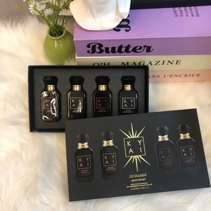 Lot de 4x10ml de mini-parfums liquides modernes de luxe pour les vacances, senteur florale fruitée longue durée, style Dubaï Arabe - Product Image 1