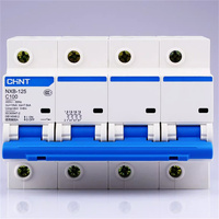 Disjoncteurs miniatures Chint, électrique AC, 3P, 80 ampères, 125A, MCB Chnt Din