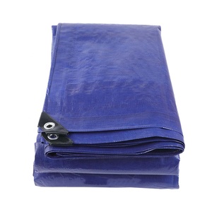 Bâche en PE recyclé haute résistance, <span class=keywords><strong>toile</strong></span> imperméable pour toiture, agriculture, industrie, couvertures extérieures 4x5m, couleur foncée - Product Image 2