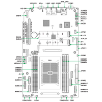 Carte mère de serveur WIO propriétaire MBD-H13SVW-N avec un seul socket AMD SP6, prise en charge DDR5