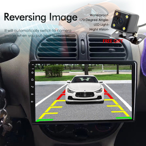 Android 13 écran tactile AI Voice <span class=keywords><strong>autoradio</strong></span> GPS pour Citroën <span class=keywords><strong>C2</strong></span> Peugeot 206 2006-2013 Stereo BT Multimedia Video Player CarPlay - Product Image 3