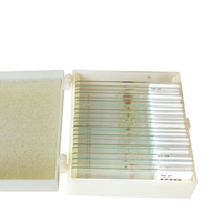 21 pcs for medical school Parasitology slides Human parasitology slides Biology parasitology slides