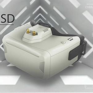แว่นตา FPV แบบติดศีรษะ Skyzone Cobra SD 5.8G พร้อมพอร์ต USB สำหรับการดูภาพจำลองโดรน - Product Image 1