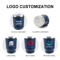 Vaso Térmico de Viaje de Acero Inoxidable con Aislamiento al Vacío de Doble Pared, Moderno, con Recubrimiento en Polvo, de 20oz/30oz, con Tapa para Bebidas Calientes/Frías, con Logotipo Personalizado