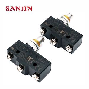 Interruptores Z-15gw22-b 1no 1nc Con Palanca De Rodillo 0 Ma 0v Color