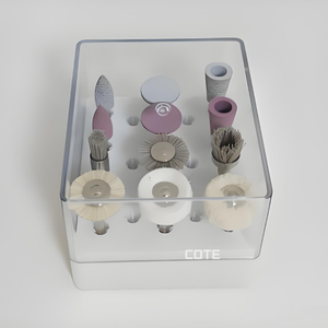 Kit di 12 Pezzi per Lucidatura in Silicone, Strumenti per Resina, Porcellana e Zirconia, Macchina a Bassa Velocità con Impugnatura Flessibile, Materiali di Consumo Dentali - Product Image 6