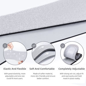 Couvre-chef CPAP de remplacement compatible avec la sangle de couvre-chef Philips Respironics Nuance Pro - Product Image 4