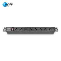 Armoire PDU 19 pouces prise 5-15p Nema 15A 240 volts America Outlet bonne qualité centres de données PDU