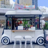 Food truck chinois, cuisine mobile, chariot à hot-dogs, bus électrique, fourgon électrique solaire