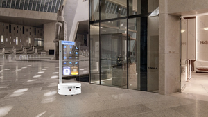 Écran interactif transparent AI de 55 pouces, affichage OLED transparent, signalisation numérique robotisée, 1920*1080, haute transparence - Product Image 6
