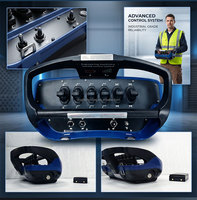 Vente directe usine – Télécommande de grue à joystick hydraulique à 6 leviers, contrôle proportionnel haute sensibilité
