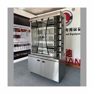 Four à rôtir au gaz électrique en acier inoxydable <span class=keywords><strong>Libermann</strong></span> à 6 niveaux pour poulet, machine à kebab - Product Image 3