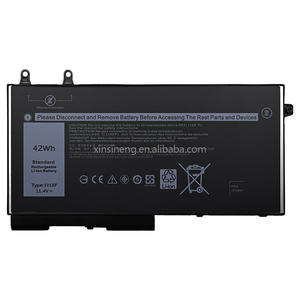 Dell Latitude 5400 5410 5500 5510, Precision 3540 3550 3540U M3540 ve Ins 7590 7791 <span class=keywords><strong>2</strong></span>'si 1 arada dizüstü bilgisayarlar için 1V1XF dizüstü bilgisayar pili - Product Image 3