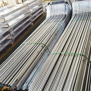 Rails droits incurvés en acier galvanisé industriel moderne de 3 pouces Accessoires de quincaillerie pour portes de <span class=keywords><strong>garage</strong></span> durables 1 an en usine directe - Product Image 5