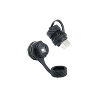 Conector de montaje de campo exterior tipo B impermeable Lshitech para aplicaciones industriales