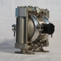 Bomba de Diafragma Neumática Original Wilden TZ1 de Metal de 13 mm y 60 LPM para Transferencia de Productos Químicos
